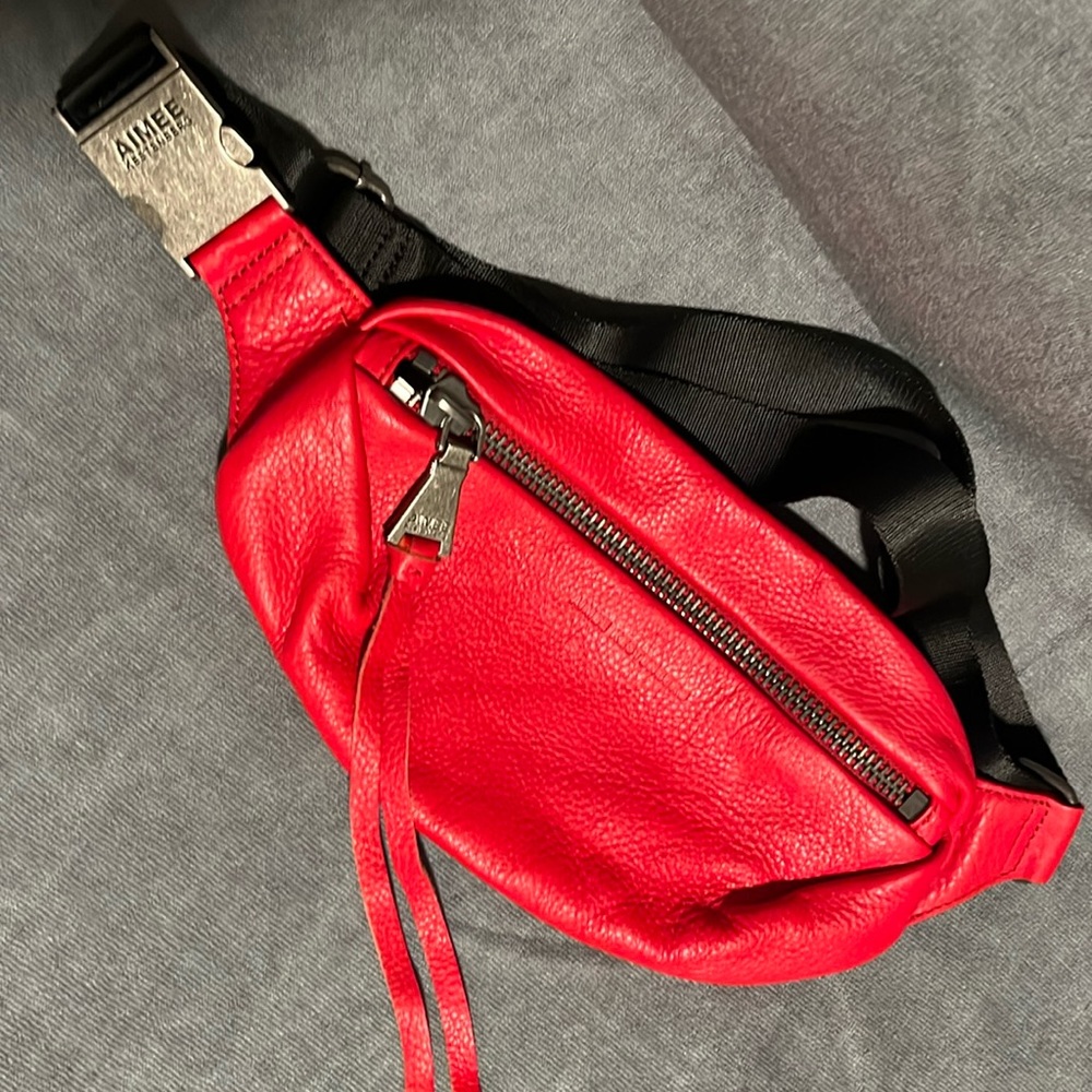 NWOT Aimee Kestenberg Milan Bum waist bag leather